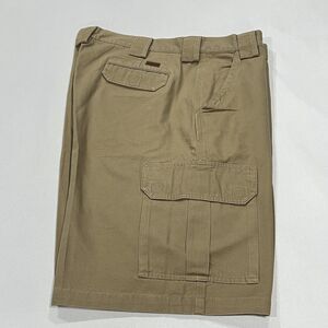 Carhartt Men's Cargo Beige Khaki‎ Canvas Cotton Work Utility Shorts B164 Size 42
